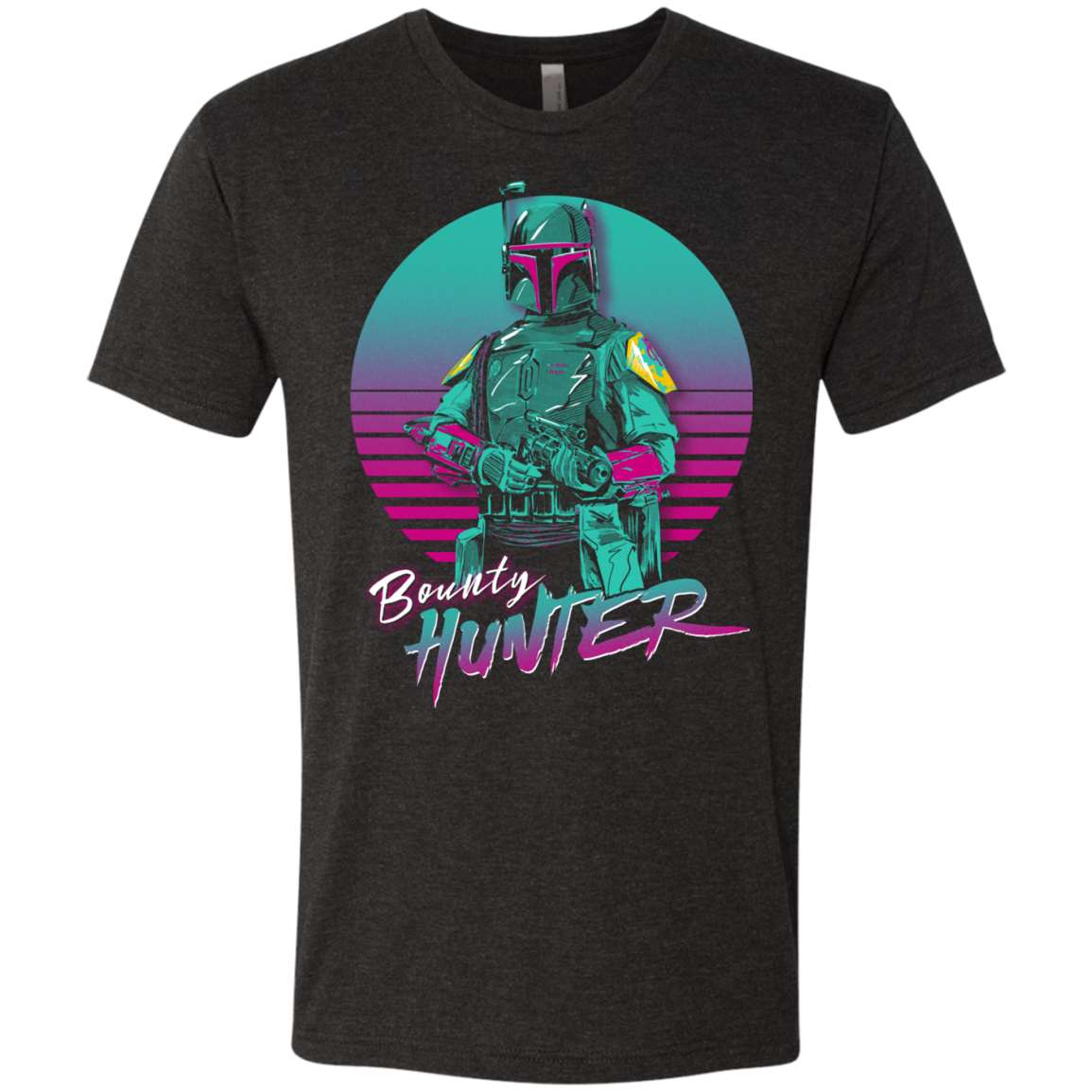 Retro Bounty Hunter Men's Triblend T-Shirt