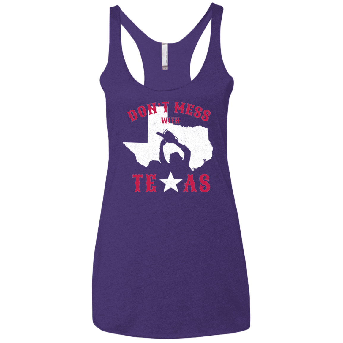 Dont Mess With Texas Women's Triblend Racerback Tank