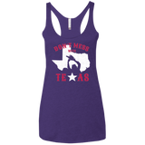 Dont Mess With Texas Women's Triblend Racerback Tank
