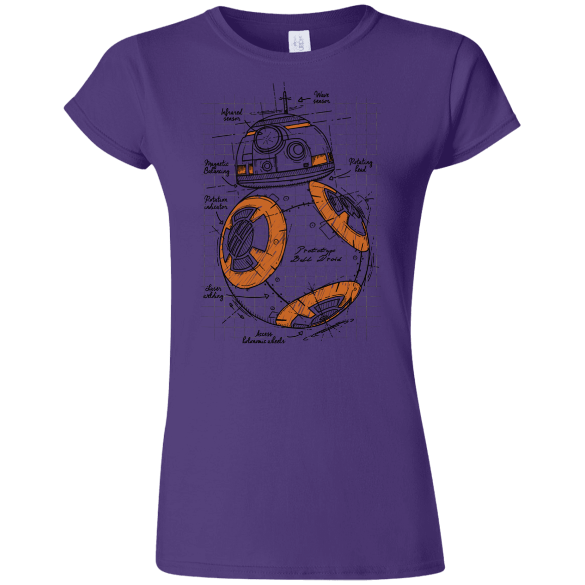 BB-8 Plan Junior Slimmer-Fit T-Shirt