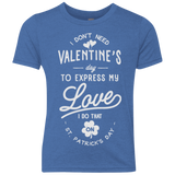 Valentine's Day Youth Triblend T-Shirt