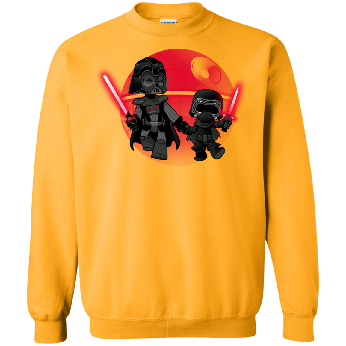 Darth Grandpa Crewneck Sweatshirt