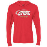 Washington Dilly Dilly Triblend Long Sleeve Hoodie Tee