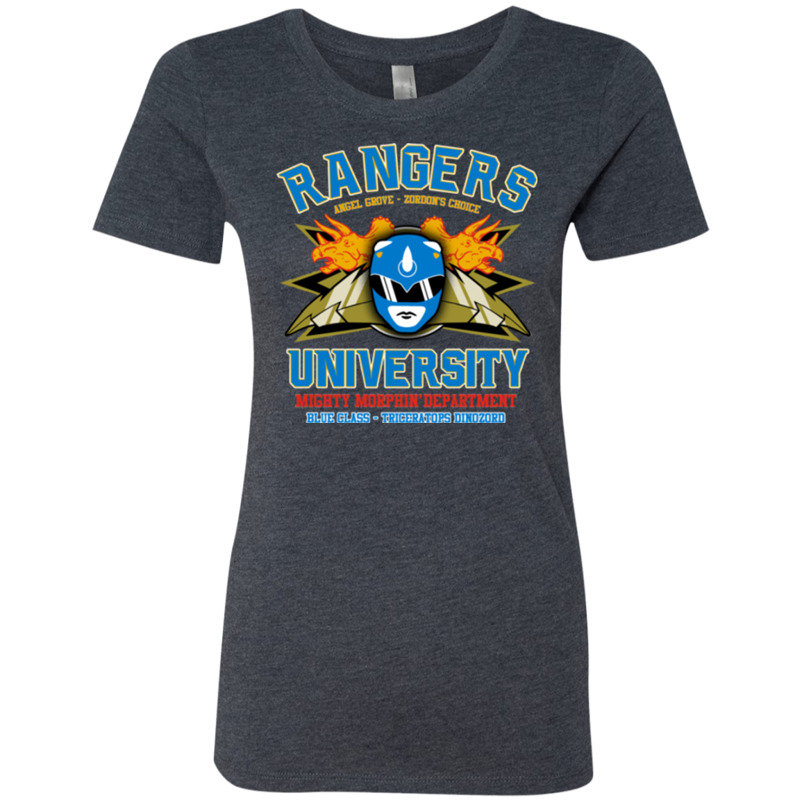 Rangers U Blue Ranger Women's Triblend T-Shirt