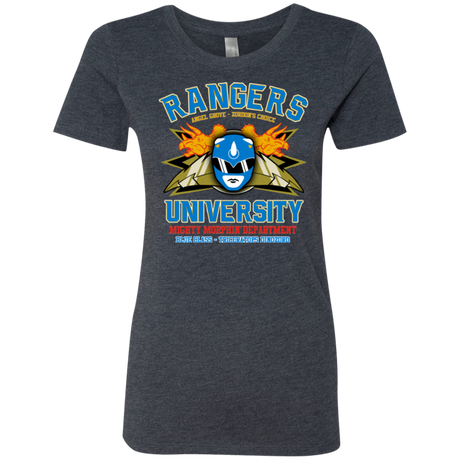 Rangers U Blue Ranger Women's Triblend T-Shirt