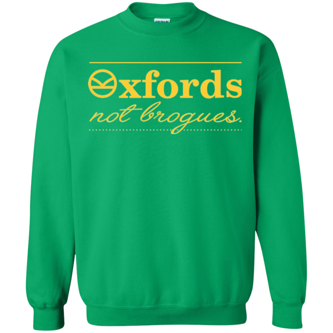 Oxfords Not Brogues Crewneck Sweatshirt