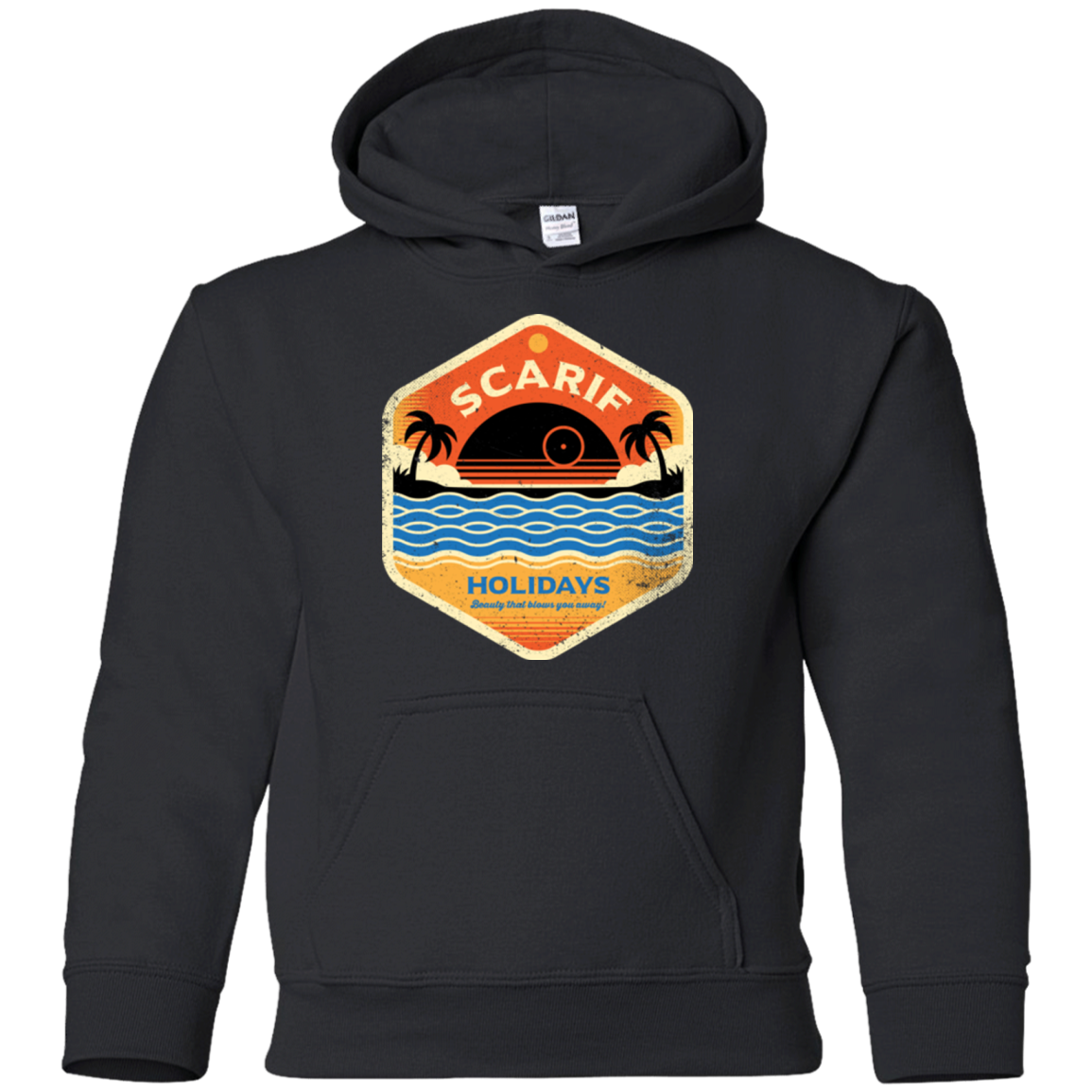 Sun Sea & Space Stations Youth Hoodie