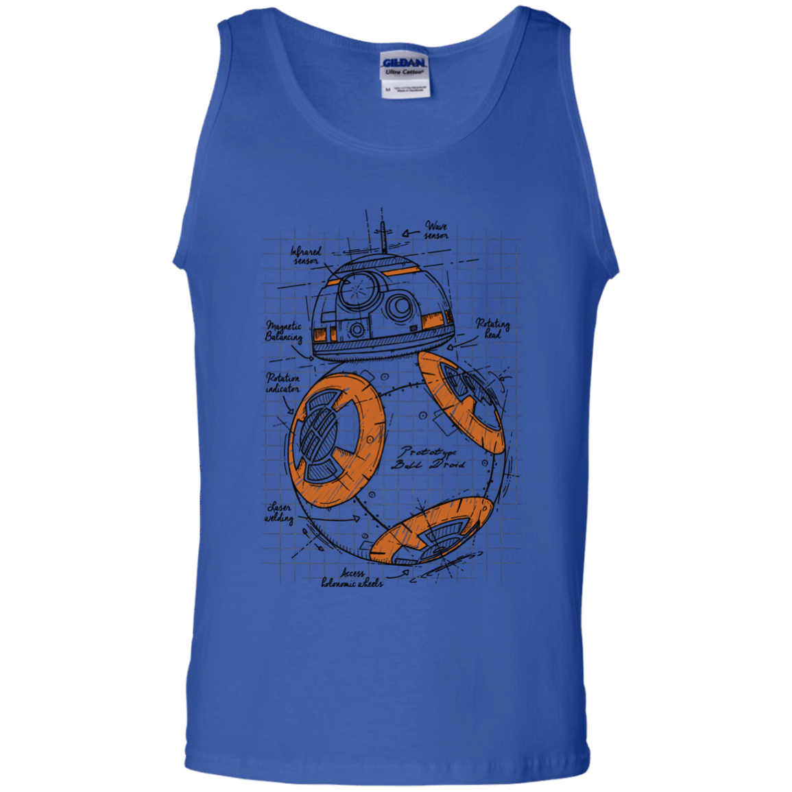 BB-8 Plan Men's Tank Top