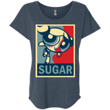 Sugar Powerpuff Triblend Dolman Sleeve