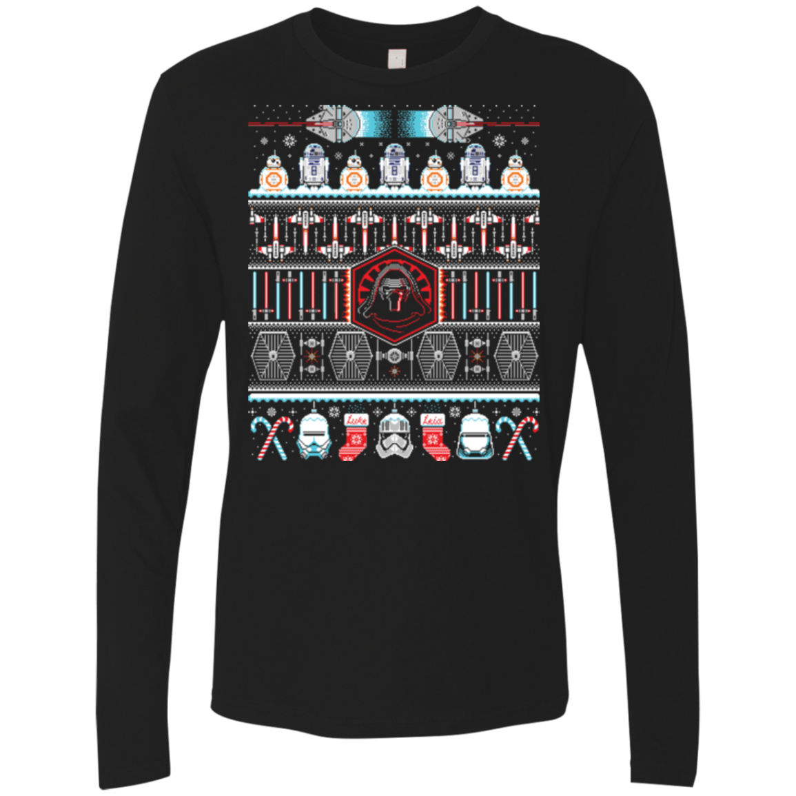 Xmas Awakens Men's Premium Long Sleeve