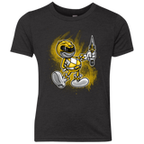 Yellow Ranger Artwork Youth Triblend T-Shirt