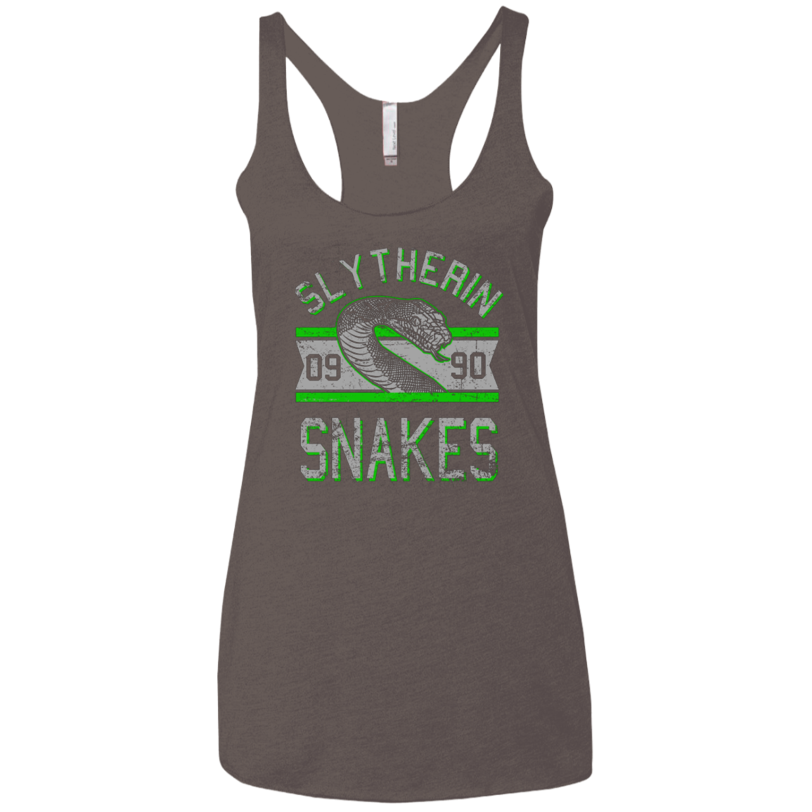 Snakes Women's Triblend Racerback Tank