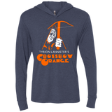 Crossbow Orange Triblend Long Sleeve Hoodie Tee
