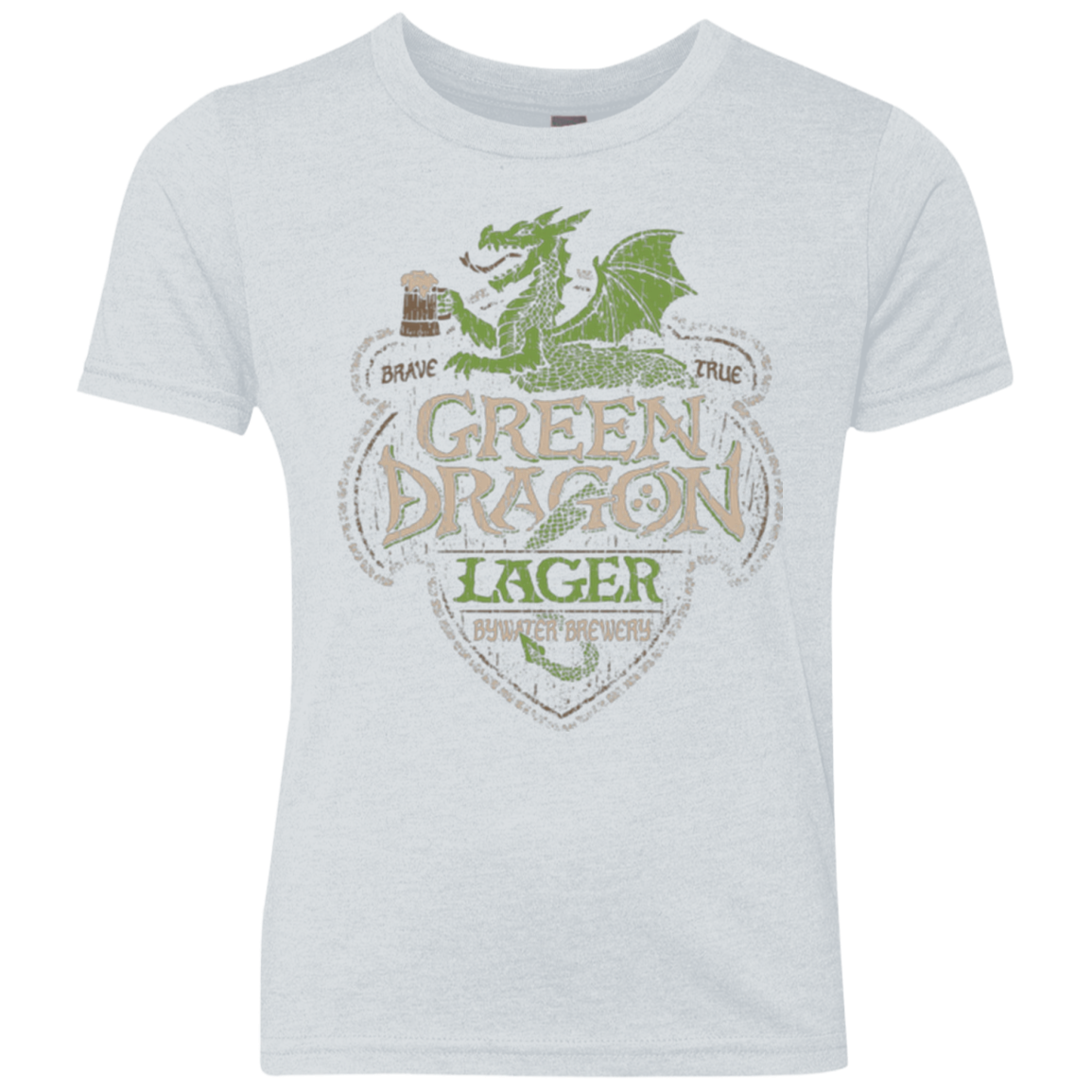 Green Dragon Youth Triblend T-Shirt