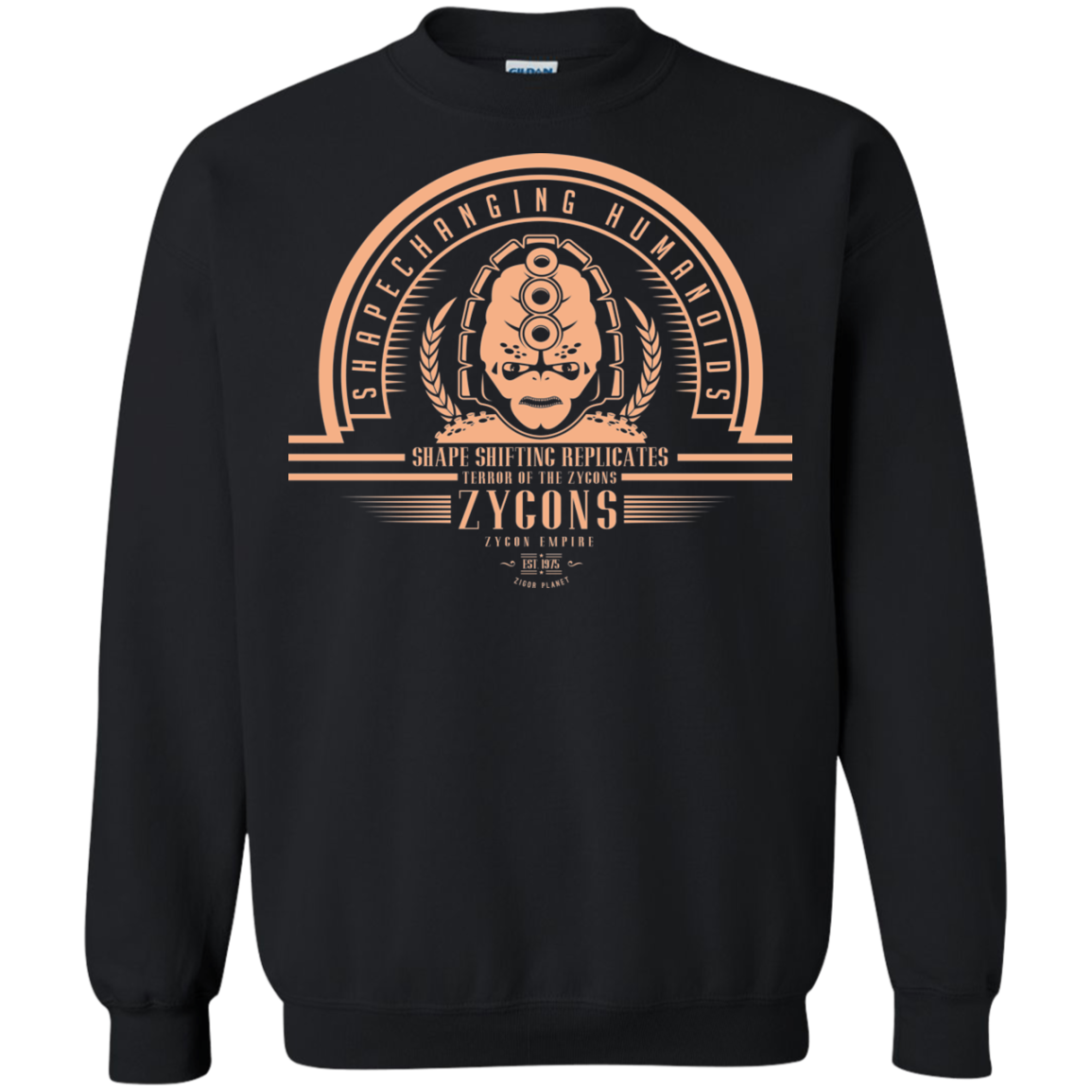 Who Villains Zygons Crewneck Sweatshirt