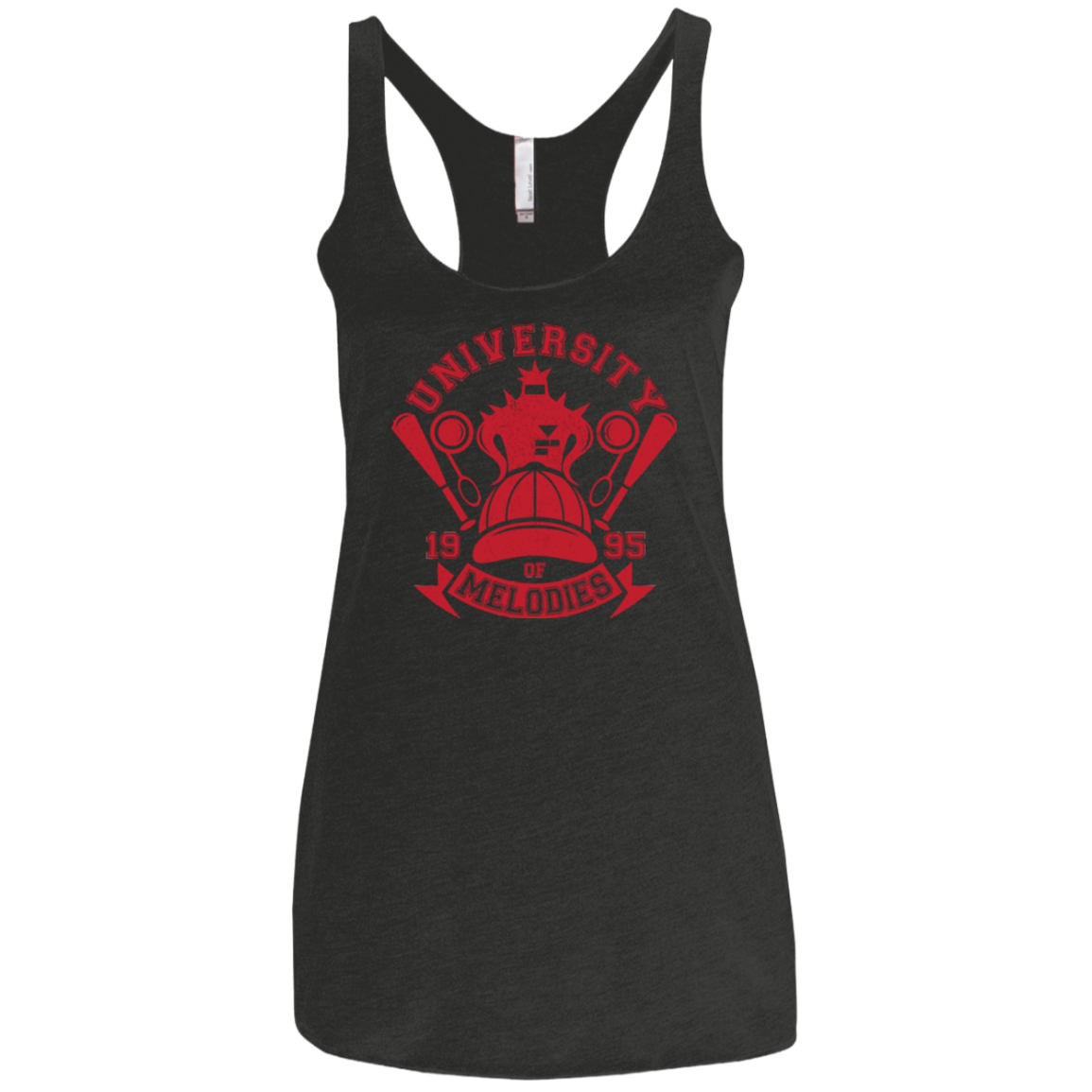 University of Melodies Women's Triblend Racerback Tank