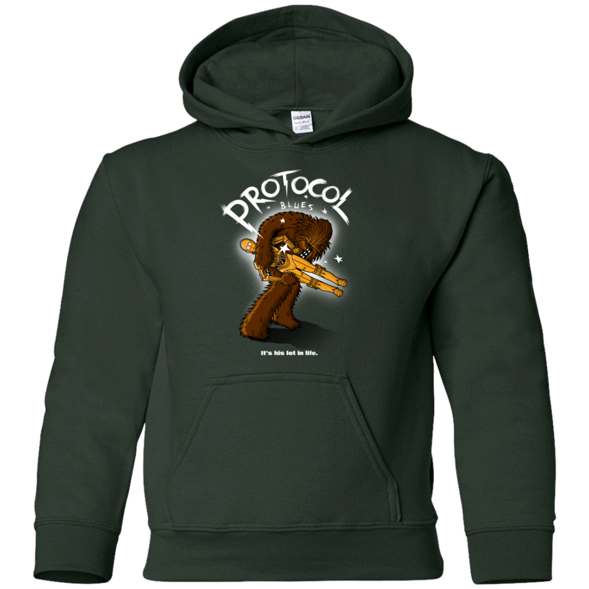 Protocol Blues Youth Hoodie