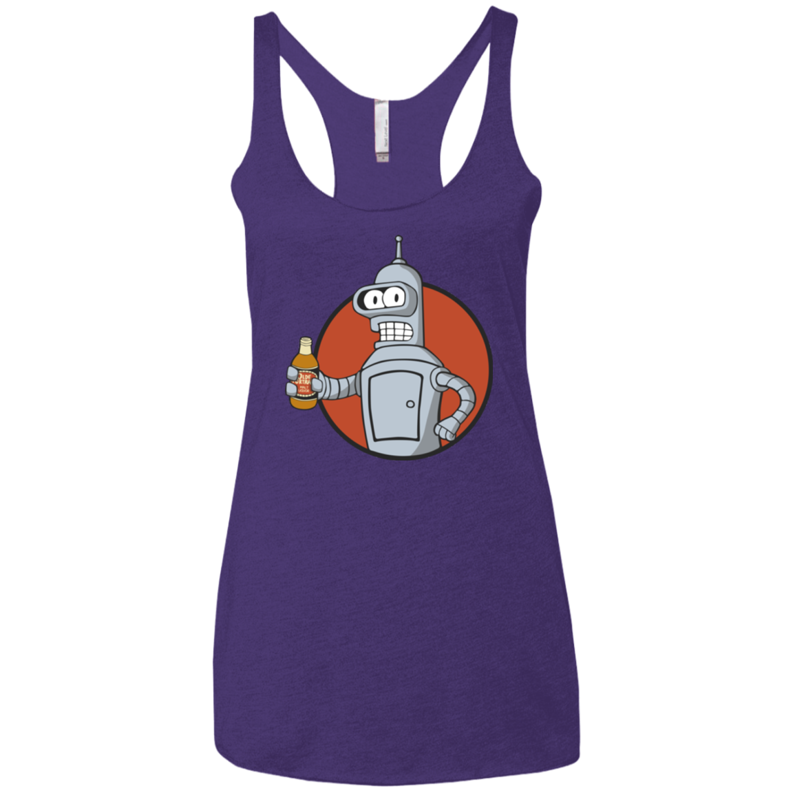 Vault bot Women's Triblend Racerback Tank