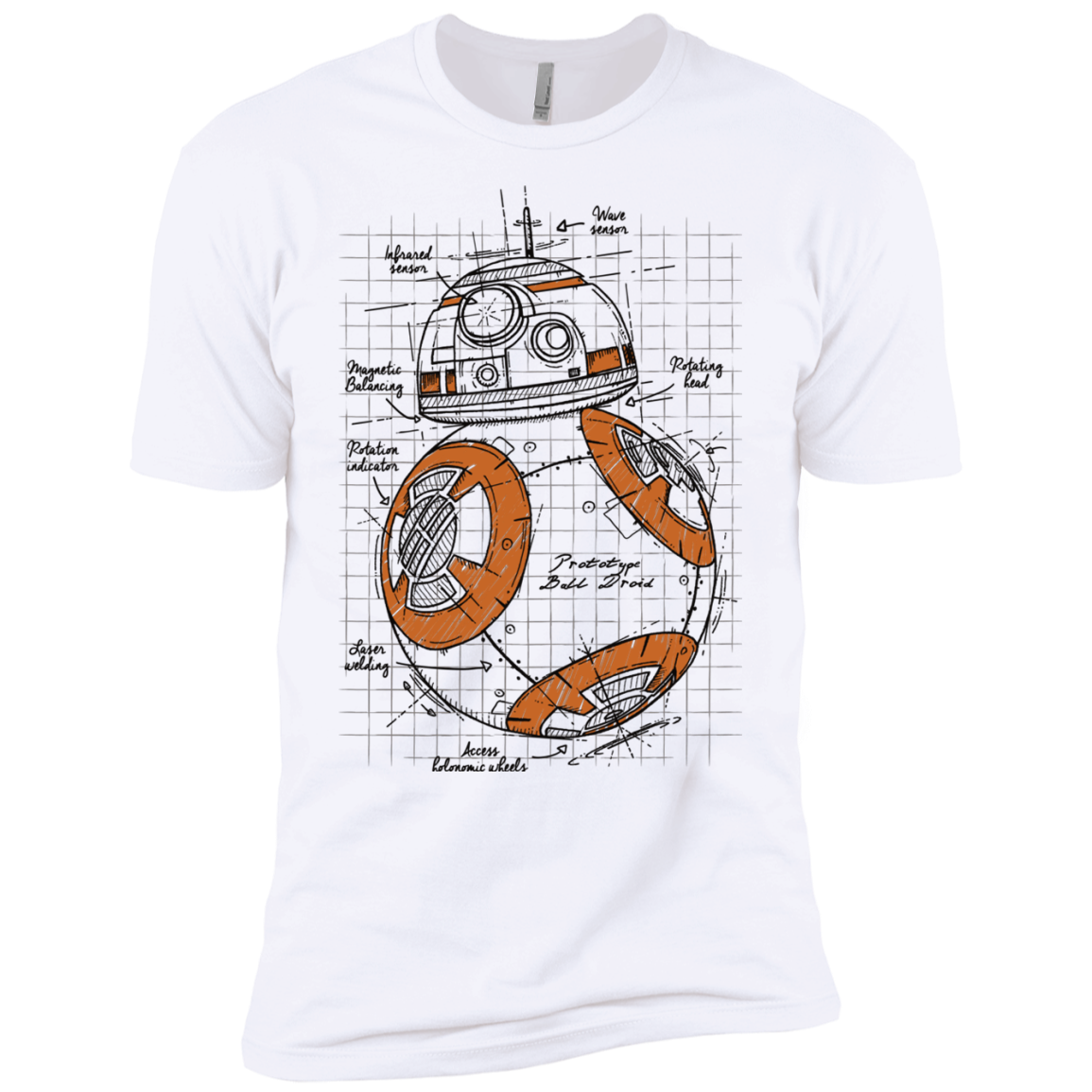 BB-8 Plan Men's Premium T-Shirt