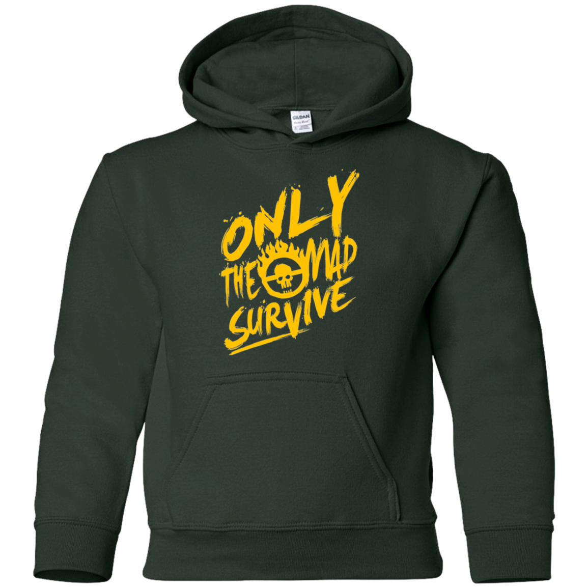 Only The Mad Yellow Youth Hoodie