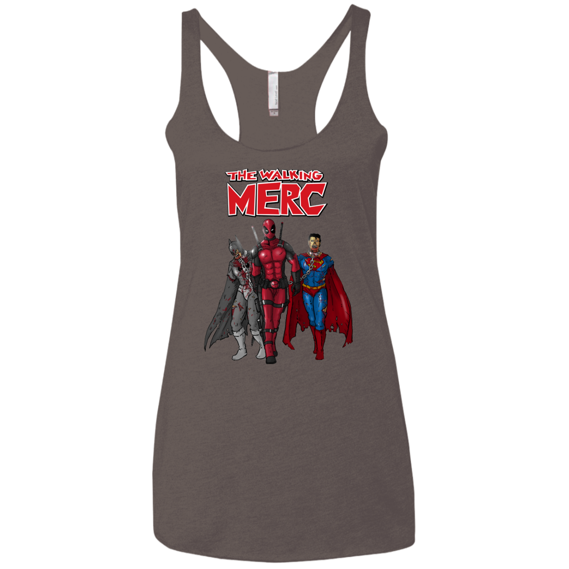 The Walking Merc Women's Triblend Racerback Tank