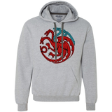 Trinity of fire and ice V2 Premium Fleece Hoodie