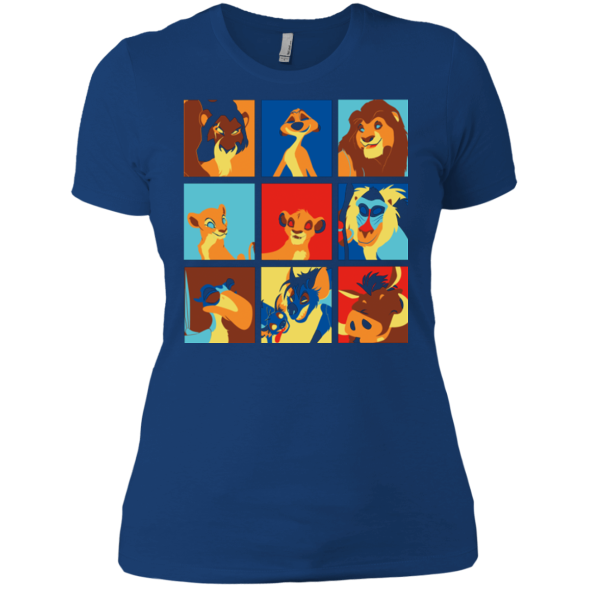 Lion Pop Women's Premium T-Shirt