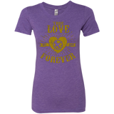 True Love Forever Games Women's Triblend T-Shirt
