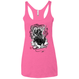 The hunter and the demon Women's Triblend Racerback Tank