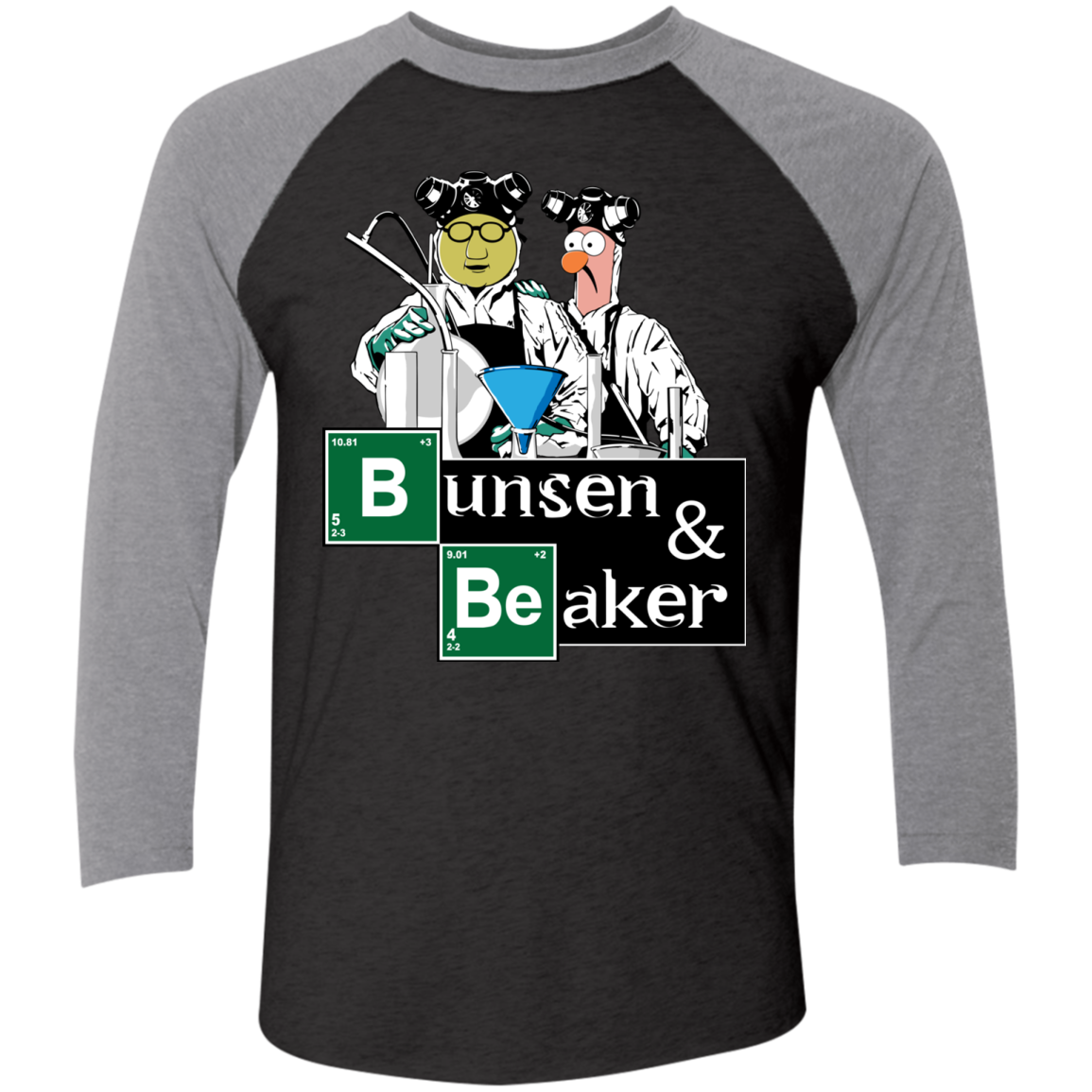 Bunsen & Beaker Triblend 3/4 Sleeve
