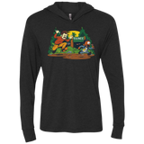 Ron & Tom Triblend Long Sleeve Hoodie Tee