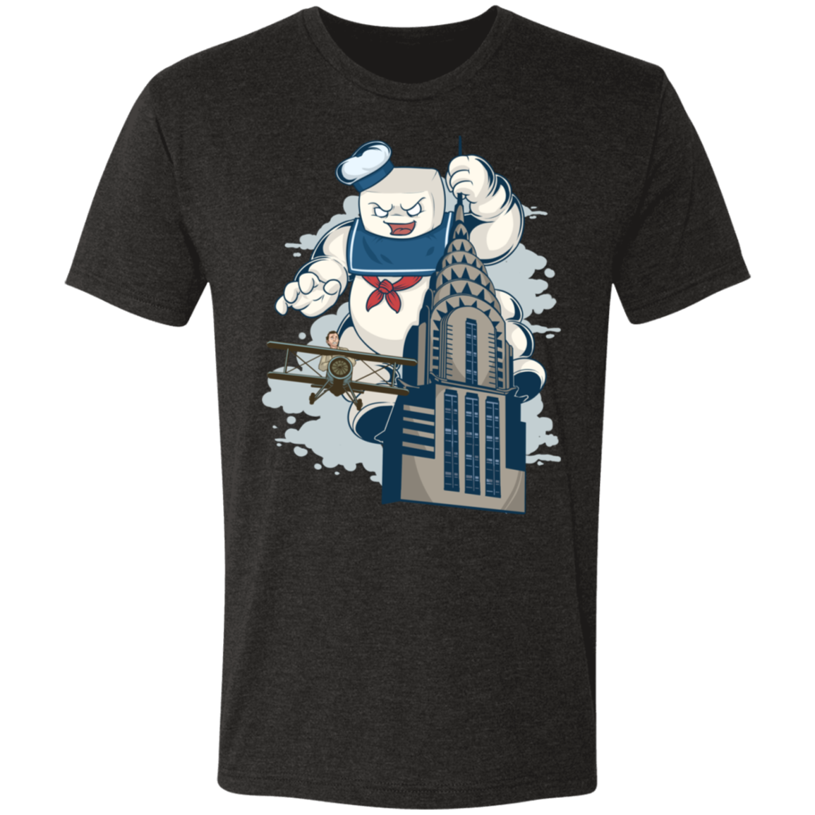 Empire Stayt Building Men's Triblend T-Shirt