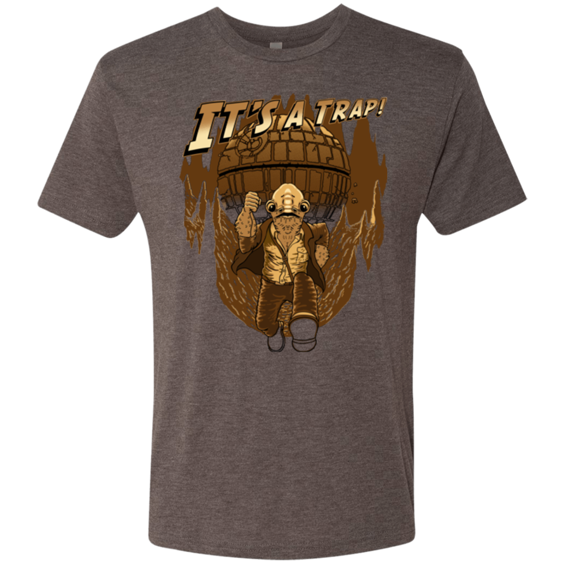 It's a trap!! Men's Triblend T-Shirt