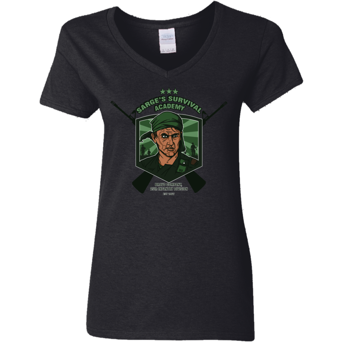 Sarges Survival Women's V-Neck T-Shirt