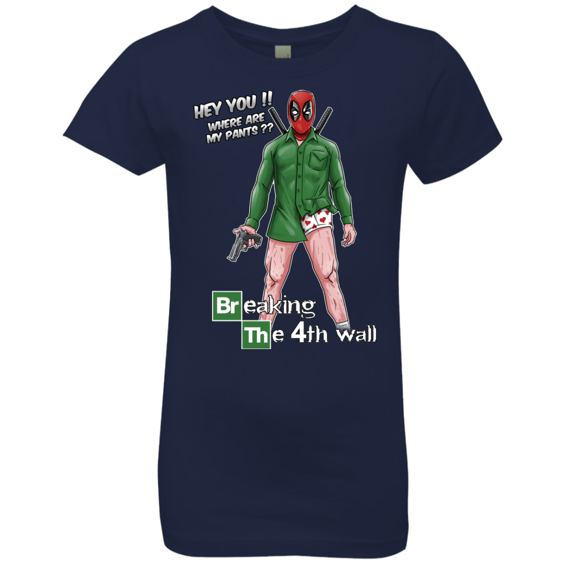 Breaking the 4th Wall Girls Premium T-Shirt