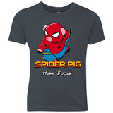 Spider Pig Build Line Youth Triblend T-Shirt