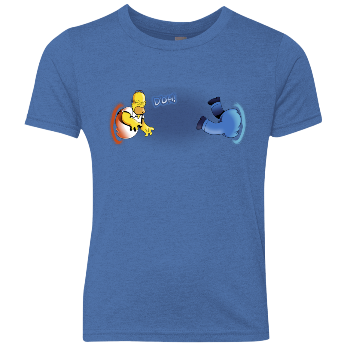 Portal D'oh Youth Triblend T-Shirt