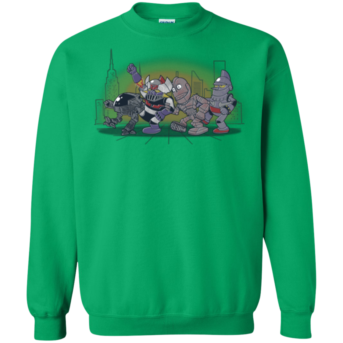 Where The Big Robots are Crewneck Sweatshirt
