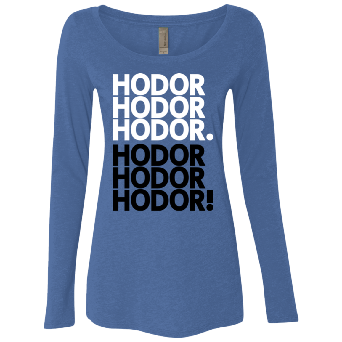 Get over it Hodor Women's Triblend Long Sleeve Shirt