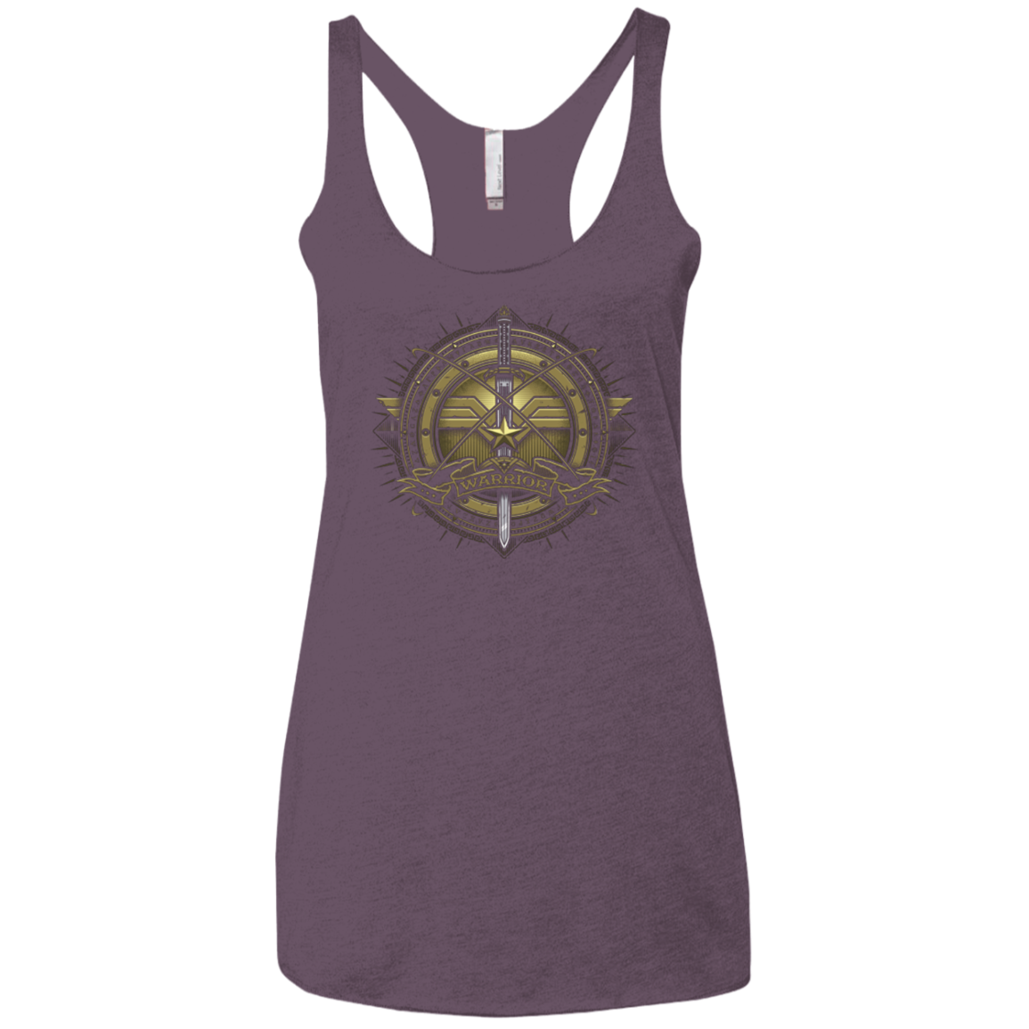 Wonderfull Warrior Women's Triblend Racerback Tank