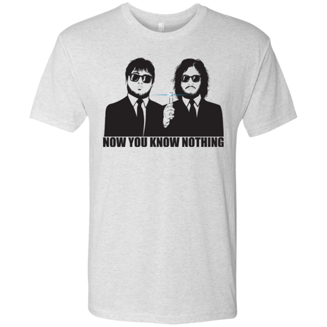 NOW YOU KNOW NOTHING Men's Triblend T-Shirt