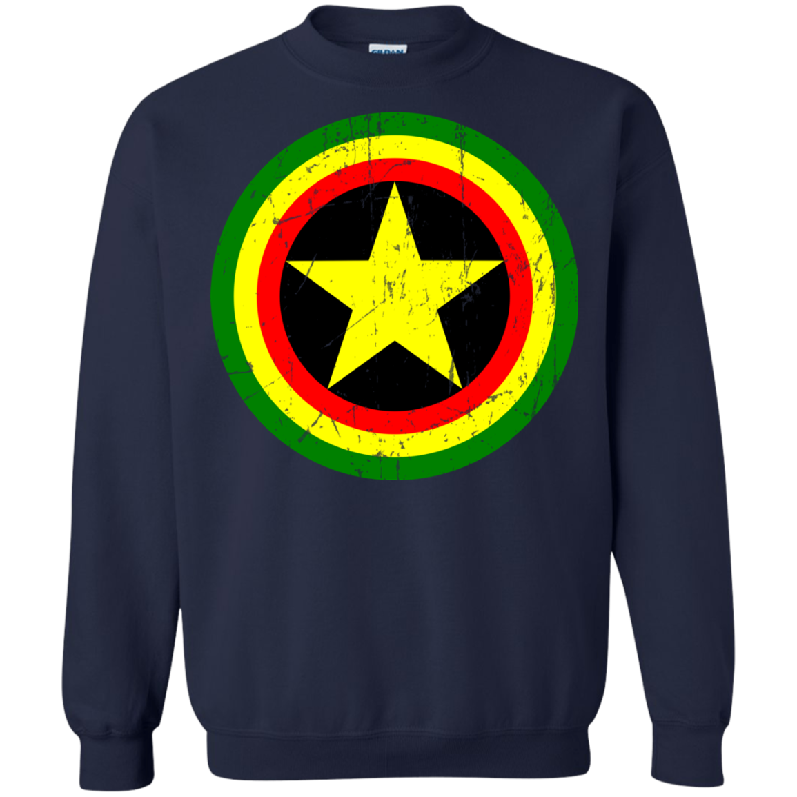 Captain Rasta Crewneck Sweatshirt