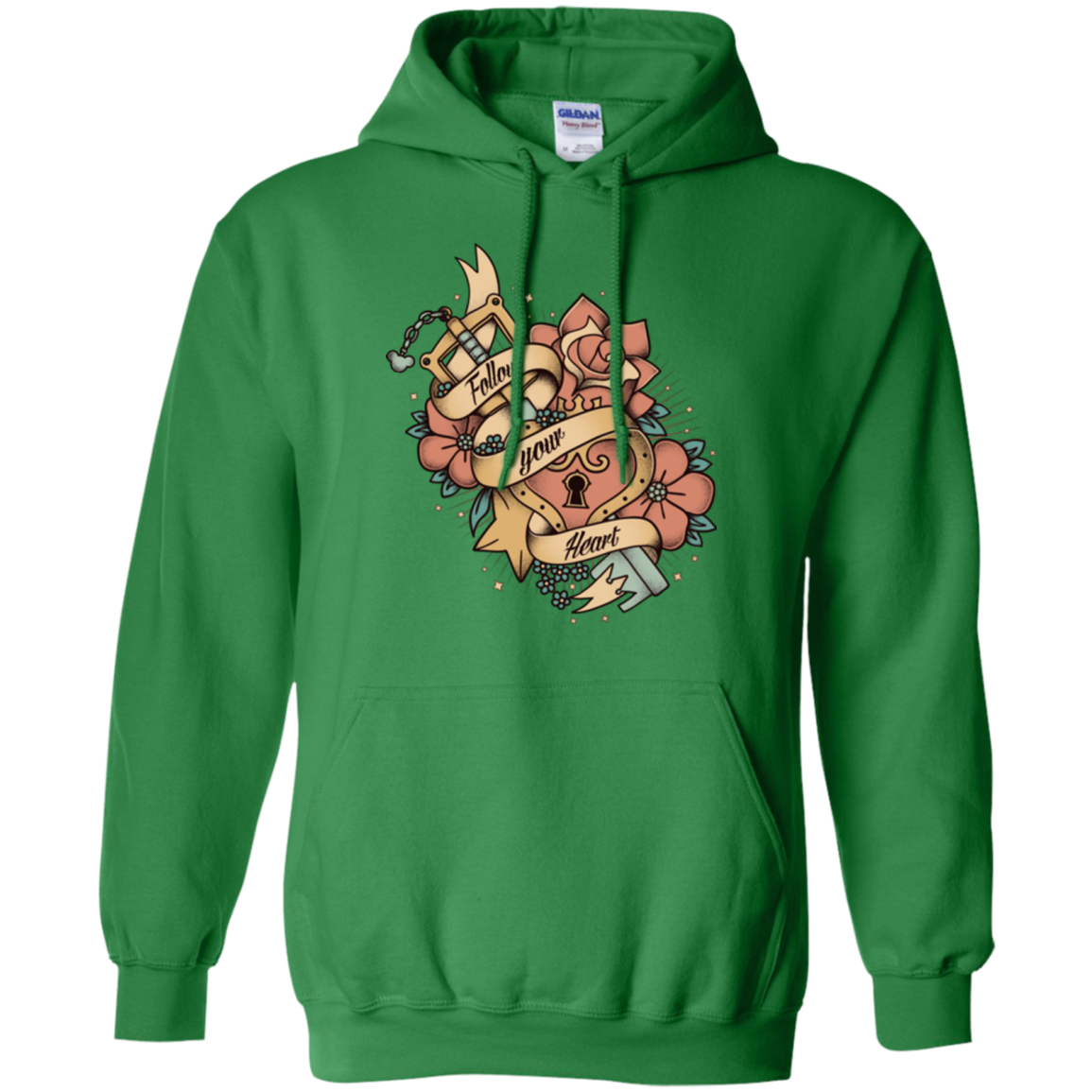 Follow your heart Pullover Hoodie