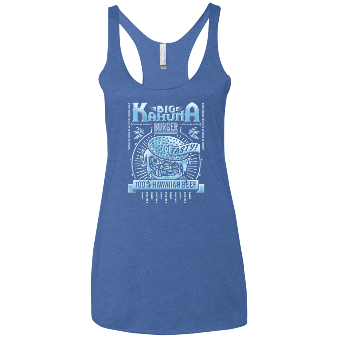 Big Kahuna Burger Women's Triblend Racerback Tank