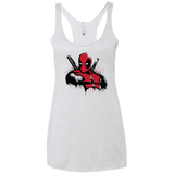 The Merc in Red Women's Triblend Racerback Tank