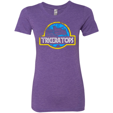 Jurassic Power Blue Women's Triblend T-Shirt