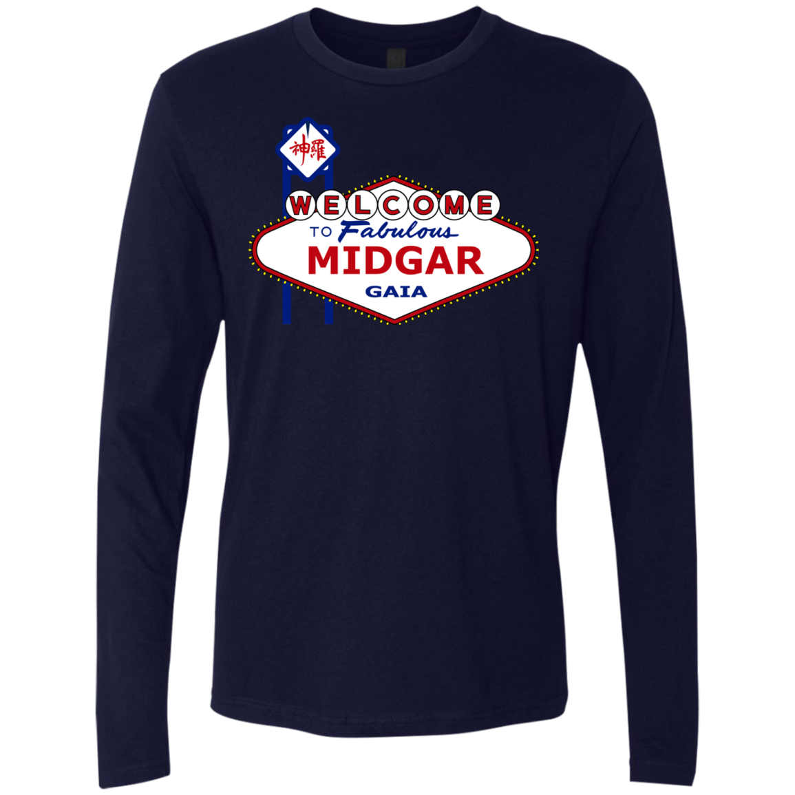 Viva Midgar Men's Premium Long Sleeve