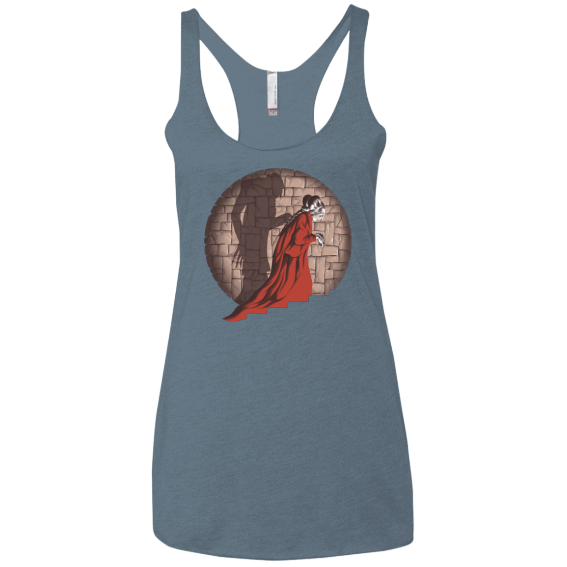 Shadow Mismatch Women's Triblend Racerback Tank