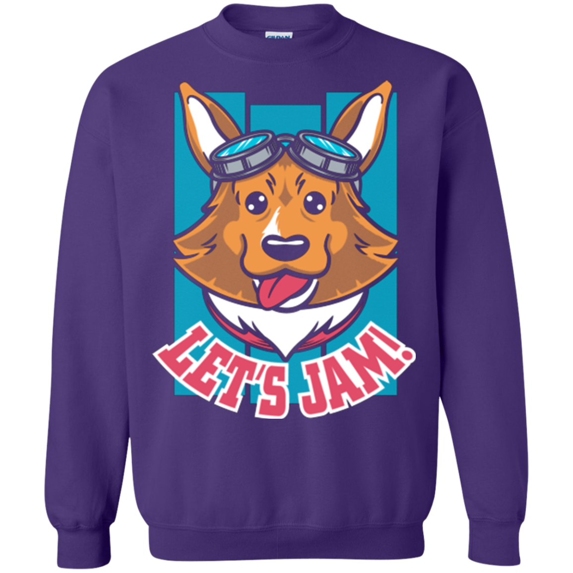 Lets Jam (2) Crewneck Sweatshirt