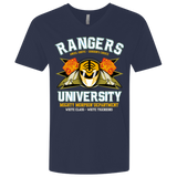 Rangers U White Ranger Men's Premium V-Neck